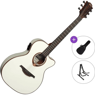 LÂG GUITARS Tramontane 118 T118ASCE-IVO Standard SET Ivory Електро-акустична китара Джъмбо