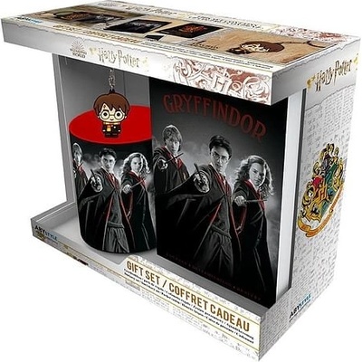 ABYstyle Dárková sada Harry Potter Harry Ron a Hermiona 320 ml