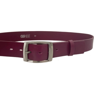 Penny Belts kožený opasek 4453 fuchsiova