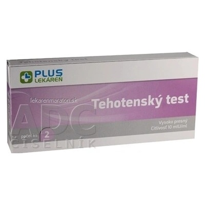 Pluska tehotensky test 2 ks