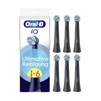 Oral-B iO Toothbrush heads Ultimate Cleaning BLACK 6 pcs