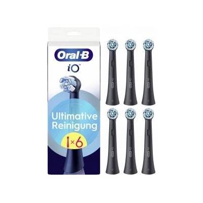 Oral-B iO Toothbrush heads Ultimate Cleaning BLACK 6 pcs