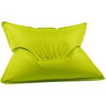 Pufrelax Пуф Голяма възглавница, 350л. , Magic Pillow - Green Neon, Перящ се калъф, За открито, EPS перли (PUF-G-MP-TEX-GRNE)