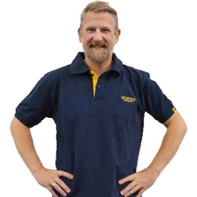 SPORTEX Classic Polokošeľa s logom tmavo modrá