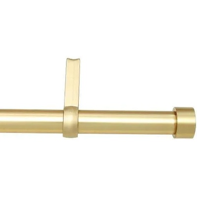 Umbra hk ltd (Канада) Телескопичен корниз за пердета и завеси umbra cappa в цвят месинг - размер 91-183 см (umbra 244643-911)