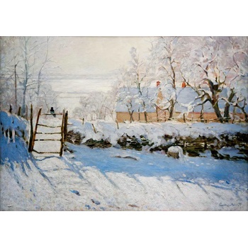 Bluebird Puzzle - Puzzle Monet: The Magpie, 1869 - 1 000 piese