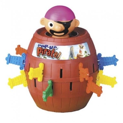 TOMY Игра „Попуп пират на Tomy (5011666070288)