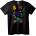 NOONEBRAND Тениска Pink Floyd Артистичен - L, Black