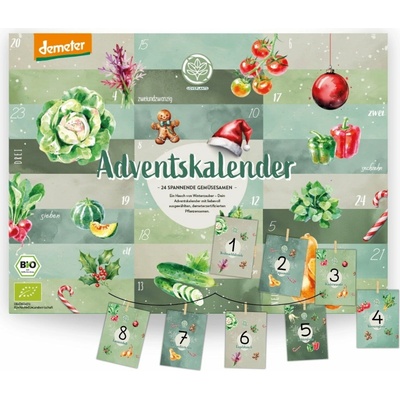 Loveplants Adventný kalendár so semienkami 1 ks