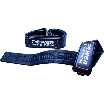 Power system Leather Straps Black