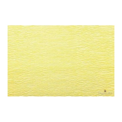 Krepový papír 180g role 50cm x 2,5m žlutá 574