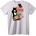 NOONEBRAND Тениска Cartoon свят на боклука - S, White