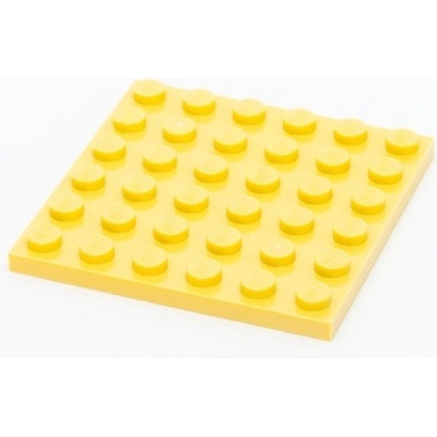 LEGO® 3958 Podložka 6x6 Světle žlutá