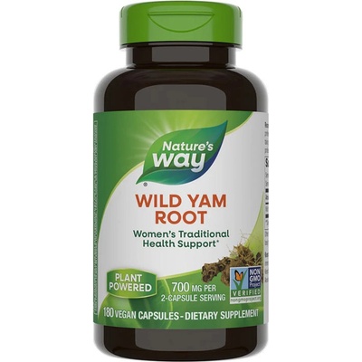 Nature's Way Wild Yam Root 180 kapslí