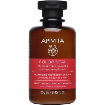 APIVITA Шампоан за боядисана коса със Киноа и мед , Apivita Color Seal Color Protect Shampoo Quinoa proteins & Honey 250ml