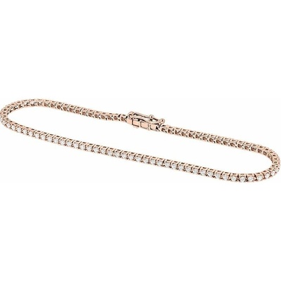 Eppi Zlatý tenisový náramok s diamantmi Selles BR47608
