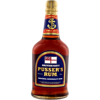 Pusser's Original Admiralty Rum 40% 0,7 l (holá láhev)