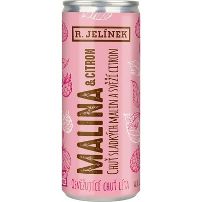 R. JELÍNEK Malina & Citron 3,1% 0,25 l (holá láhev)