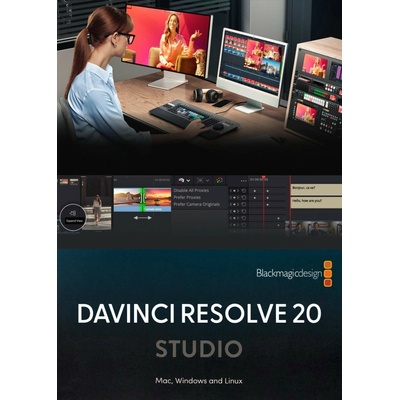 Blackmagic Design DaVinci Resolve Studio verzia s USB dongle
