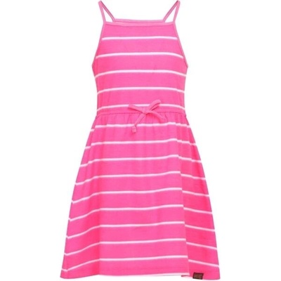 NAX dievčenské šaty ružová,biela