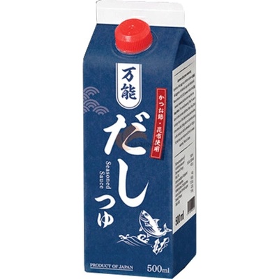 Konbu Katsuo Tsuyu dashi koncentrát 500ml Marutomo