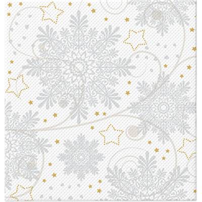 PAW Obrúsky TaT 38x40cm Snowflakes silver