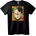 NOONEBRAND Тениска One Piece разделено лице - 6XL, Black
