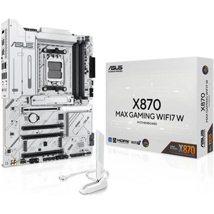 ASUS X870 MAX GAMING WIFI7 W (90MB1LZ0-M0EAY0) Дънни платки