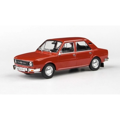Abrex Škoda 105L 1977 Červená Paprika 1:43