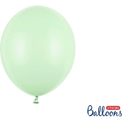 STRONG BALLOONS BALÓNKY pastelové 27 cm pistáciové