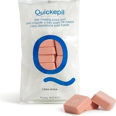 Quickepil Depilační vosk bezpáskový 1 kg růže