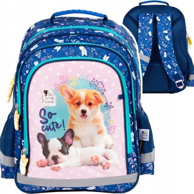 Derform ruksak Cute dogs pink 088003