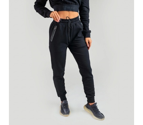 Strix dámske tepláky essential black