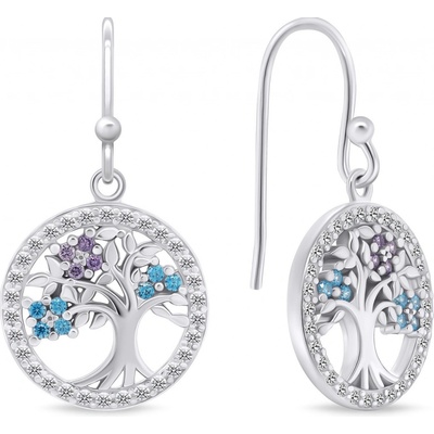 Brilio Silver náušnice EA728W