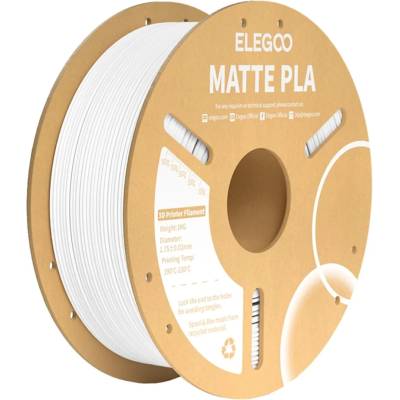 Elegoo PLA Matte филамент (бял)