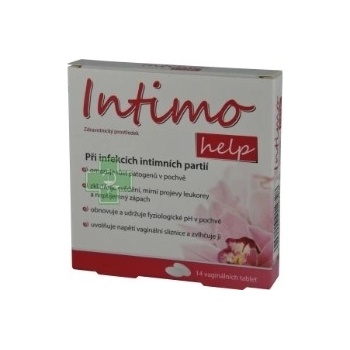 Intimohelp tablety při infekcích intimních partií 14 ks
