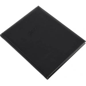 Realsystem Дневник за срокове REALSYSTEM Bolero A/4S седмичен, жълти страници, черен, 2027 (5212-11)
