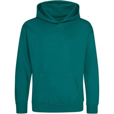 Just Hoods mikina s klokankou Skipi mořská pěna modrá