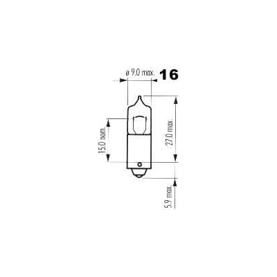 NARVA H6W 12V 6W 68161