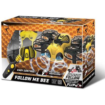 Felyx Toys SYMA REVOLT Дрон Пчела Follow me Bee Radio/C (1012281F)