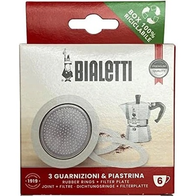 Bialetti Moka těsnění + filtr 6 šálků – Zboží Mobilmania