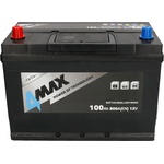 4MAX 100Ah 800A left+ JIS (BAT100)