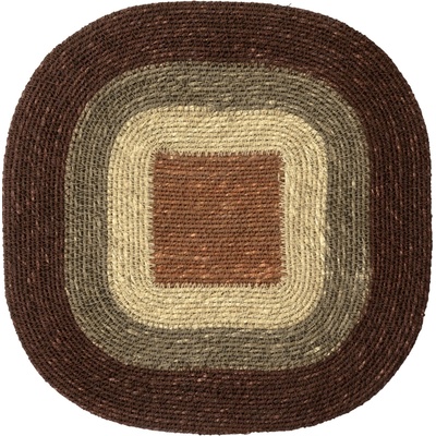 Madam Stoltz Prestieranie Seagrass Brown 35x35 cm