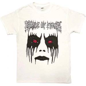 Cradle Of Filth Dani Make Up (Back Print) White L Риза (COFTS06MW03)