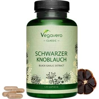 Image 1 of Vegavero Schwarzer Knoblauch [120 капсули]