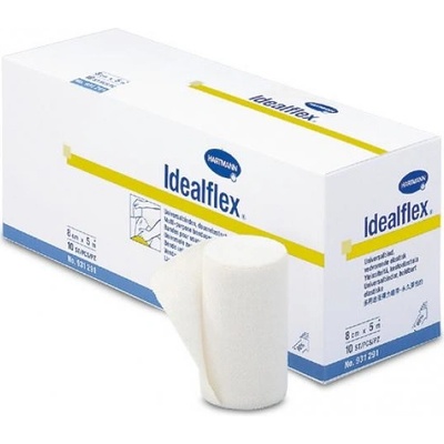 Idealflex krátkotažné kompresivní obinadlo 6 cm x 5m 10 ks