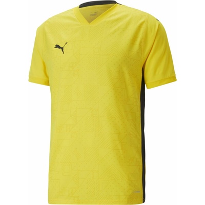 Puma pánske futbalové tričko TEAMCUP JERSEY žltá čierna