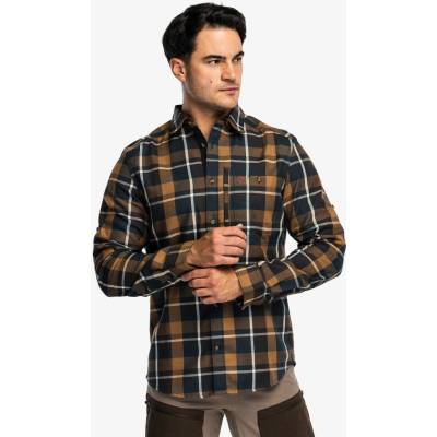 Fjällräven Fjällglim Regular košel'a wood brown/black oak