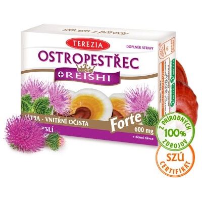 Terezia Ostropestřec+Reishi Forte 120 kapsúl