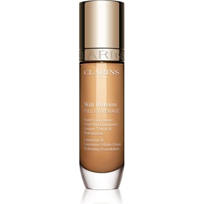 Clarins Skin Illusion Hydrating Foundation vysoce krycí make-up 112.3N 30 ml